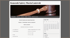 Desktop Screenshot of komornikszczecin.org